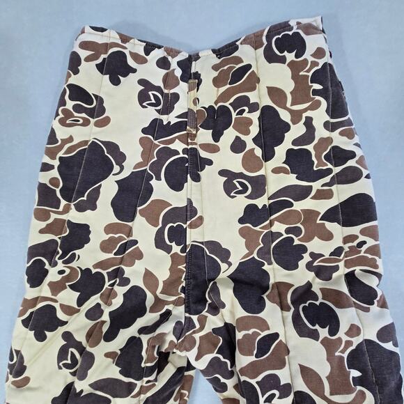 Vtg Walls Blizzard Pruf Camo Insulated Snap Closure Leg Zip Hunting Pants 30x27 - Picture 7 of 16